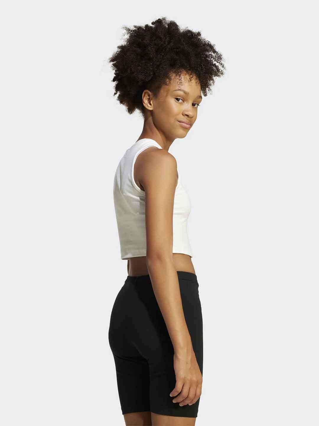 Adidas top kids bianco