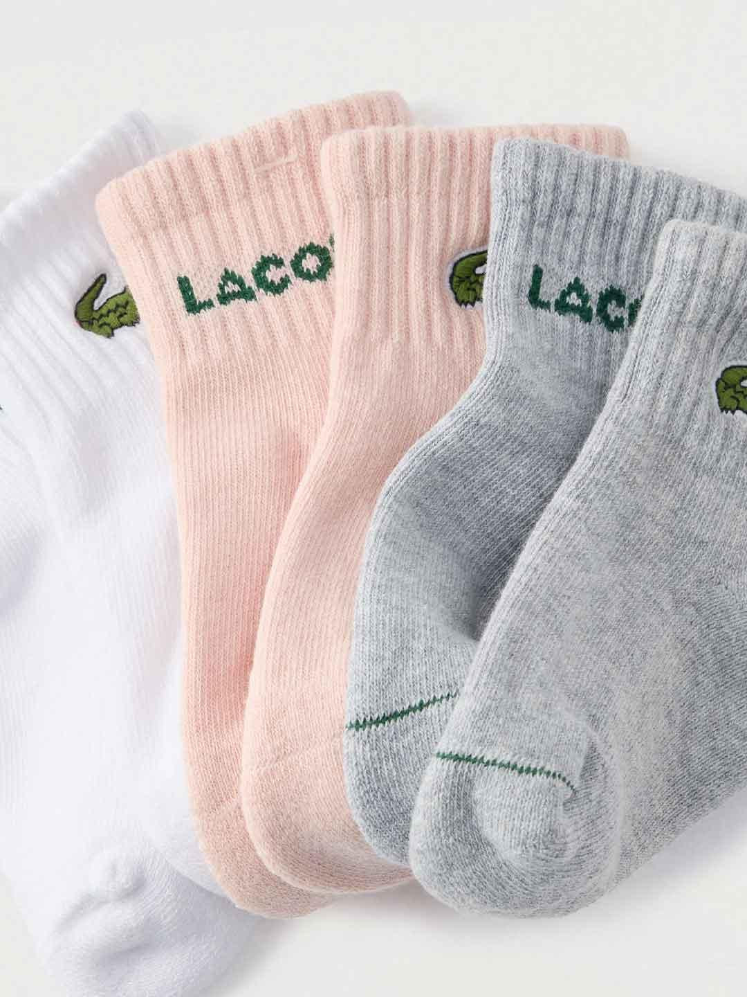 Lacoste calzini kids multicolor set da 6 paia