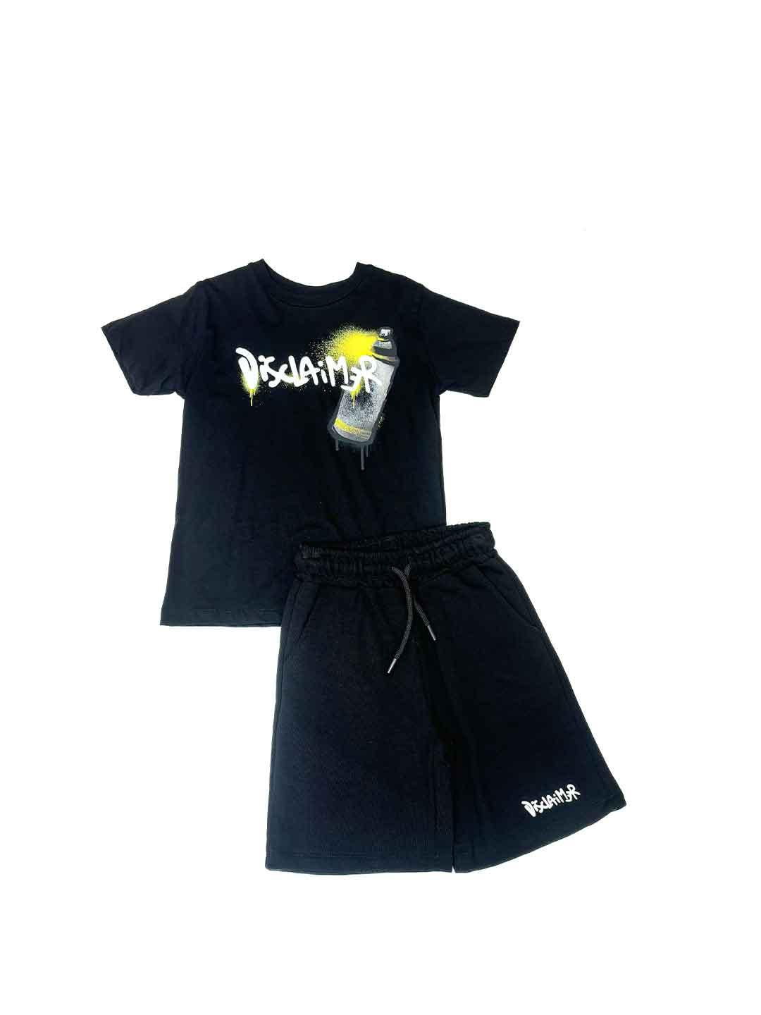 Disclaimer coordinato kids nero