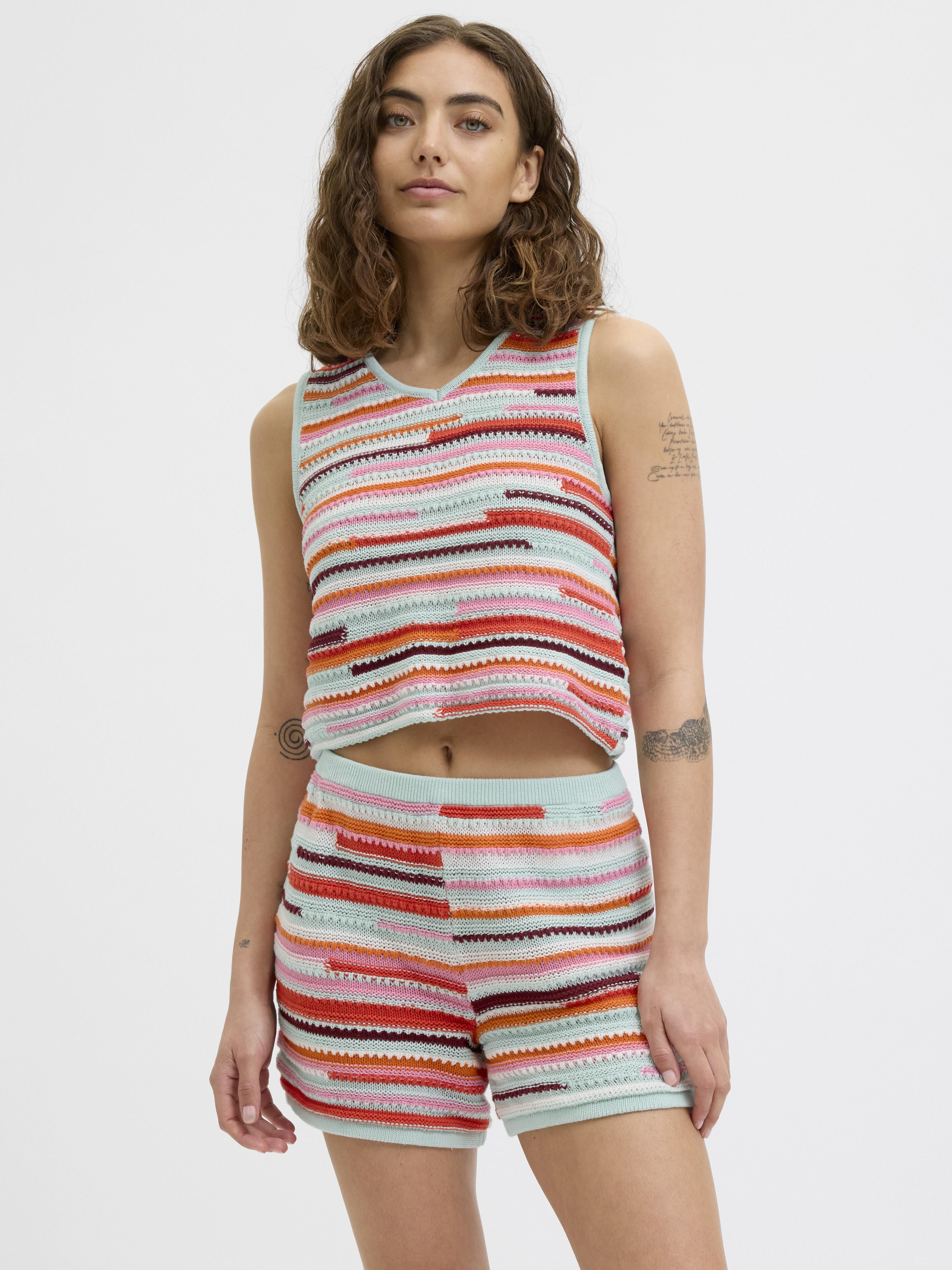 JJXX Rory top multicolor a maglia