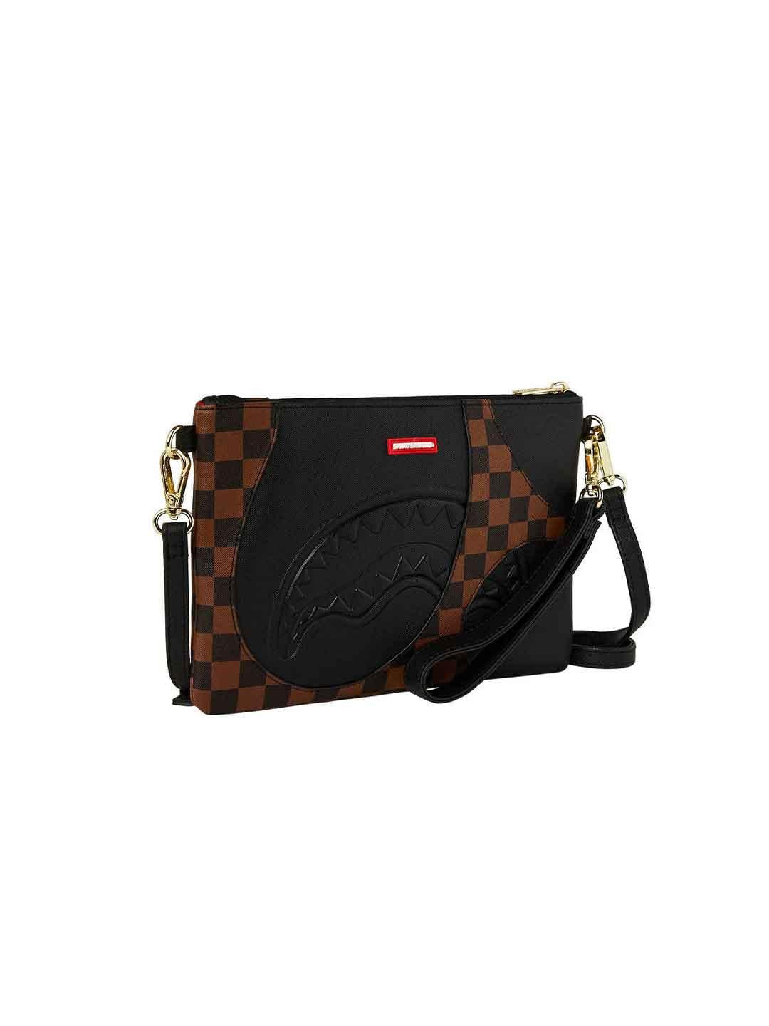 Sprayground Jetstream Brown pochette marrone