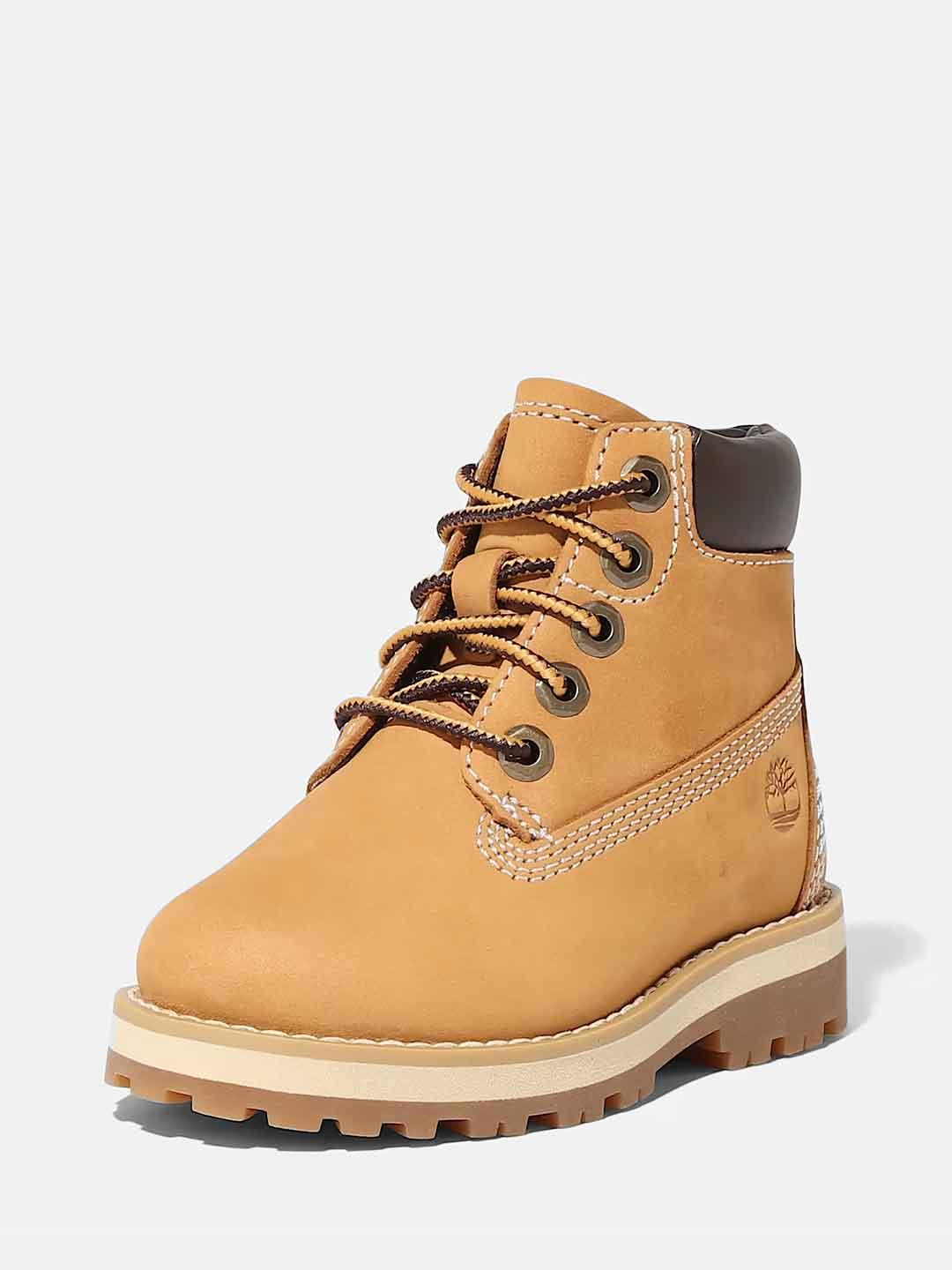 Timberland Courma anfibi kids beige con zip