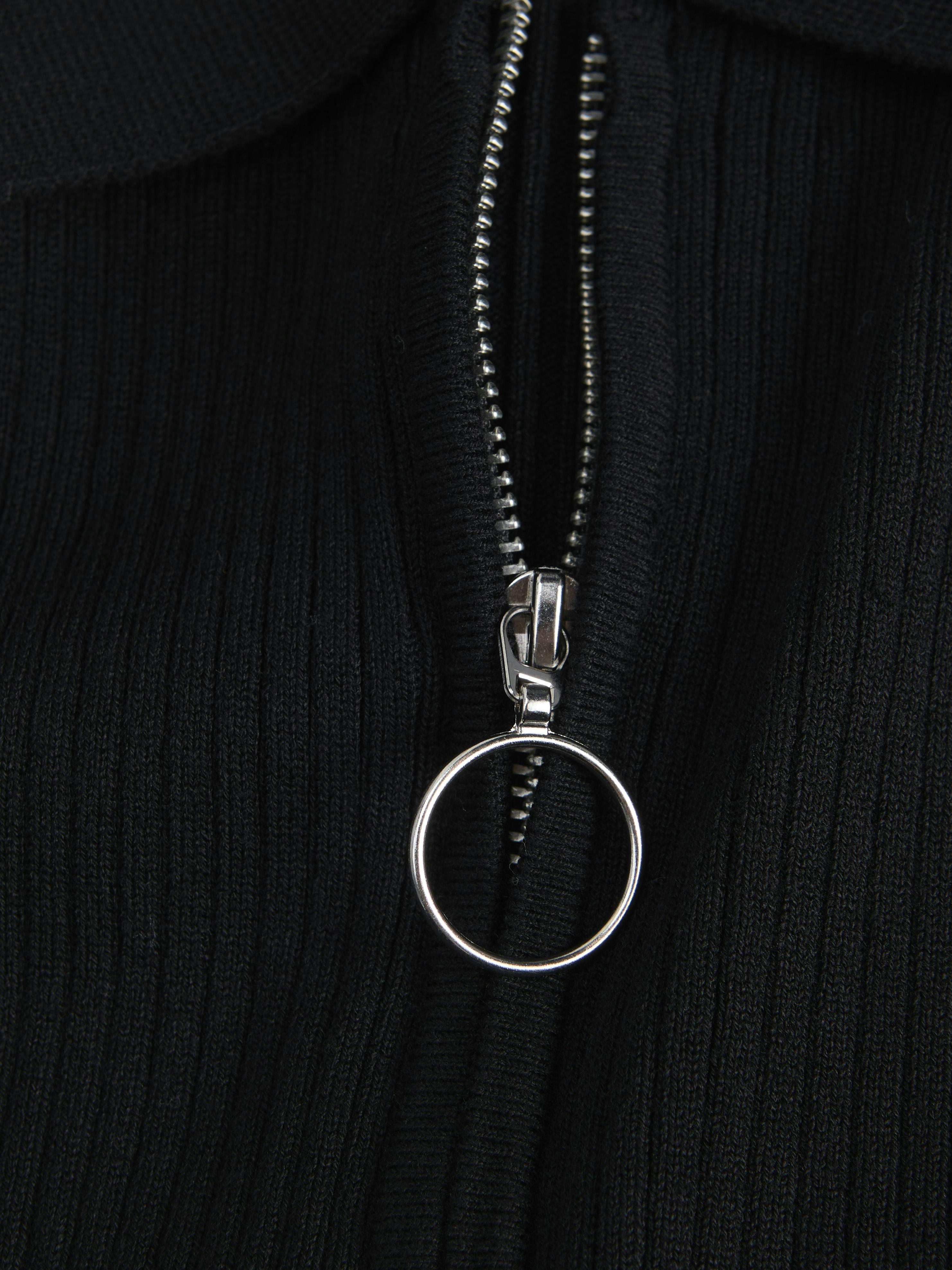 JJXX Jayce top nero con zip