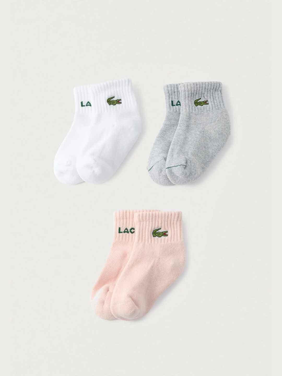 Lacoste calzini kids multicolor set da 6 paia