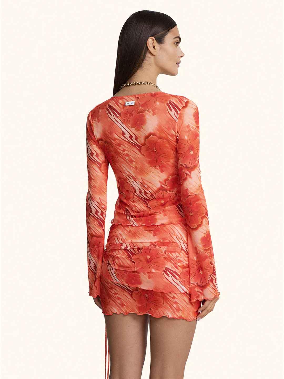 Me Fui top arancio a fantasia