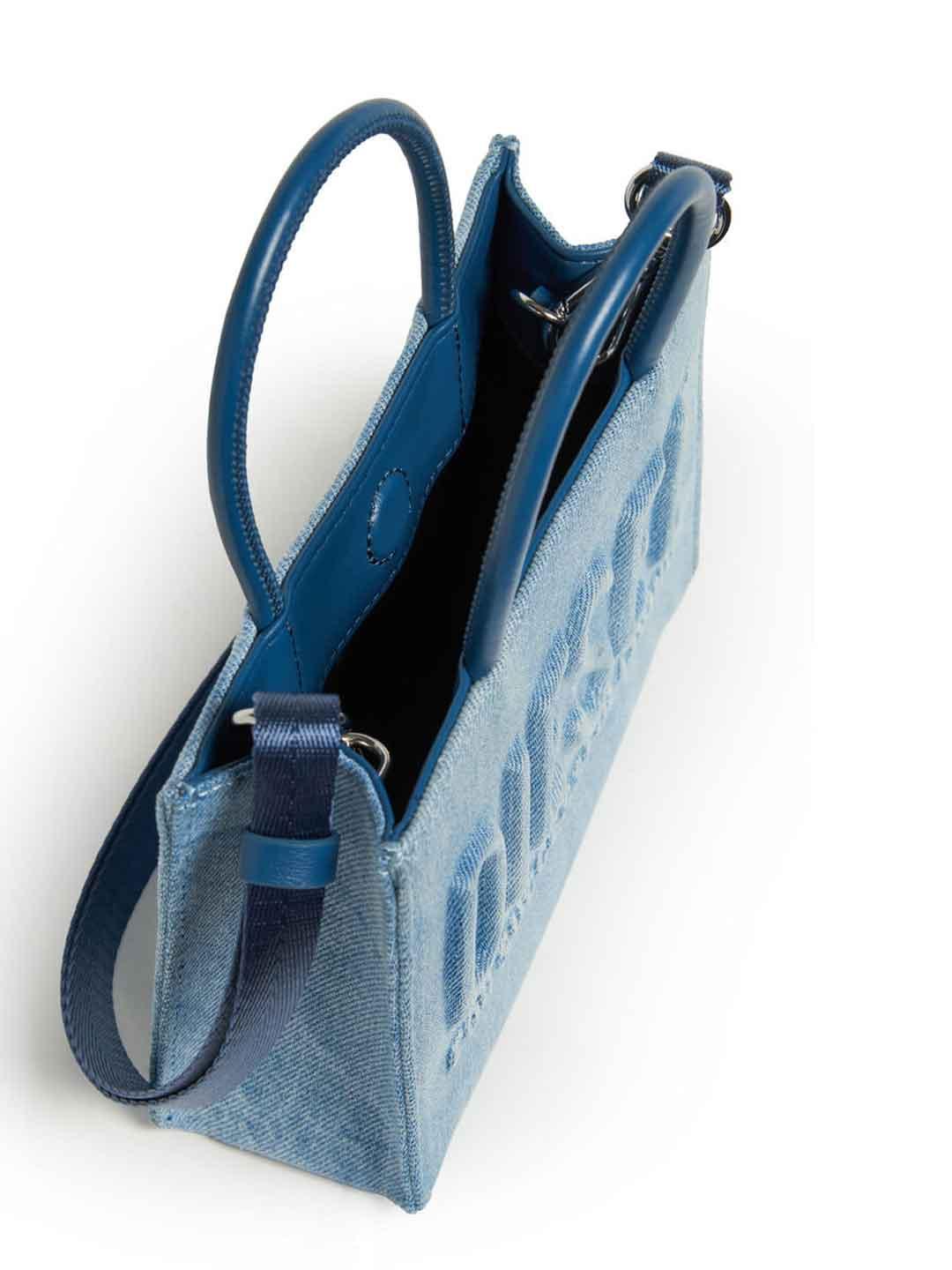 Diesel 3D borsa in jeans mini