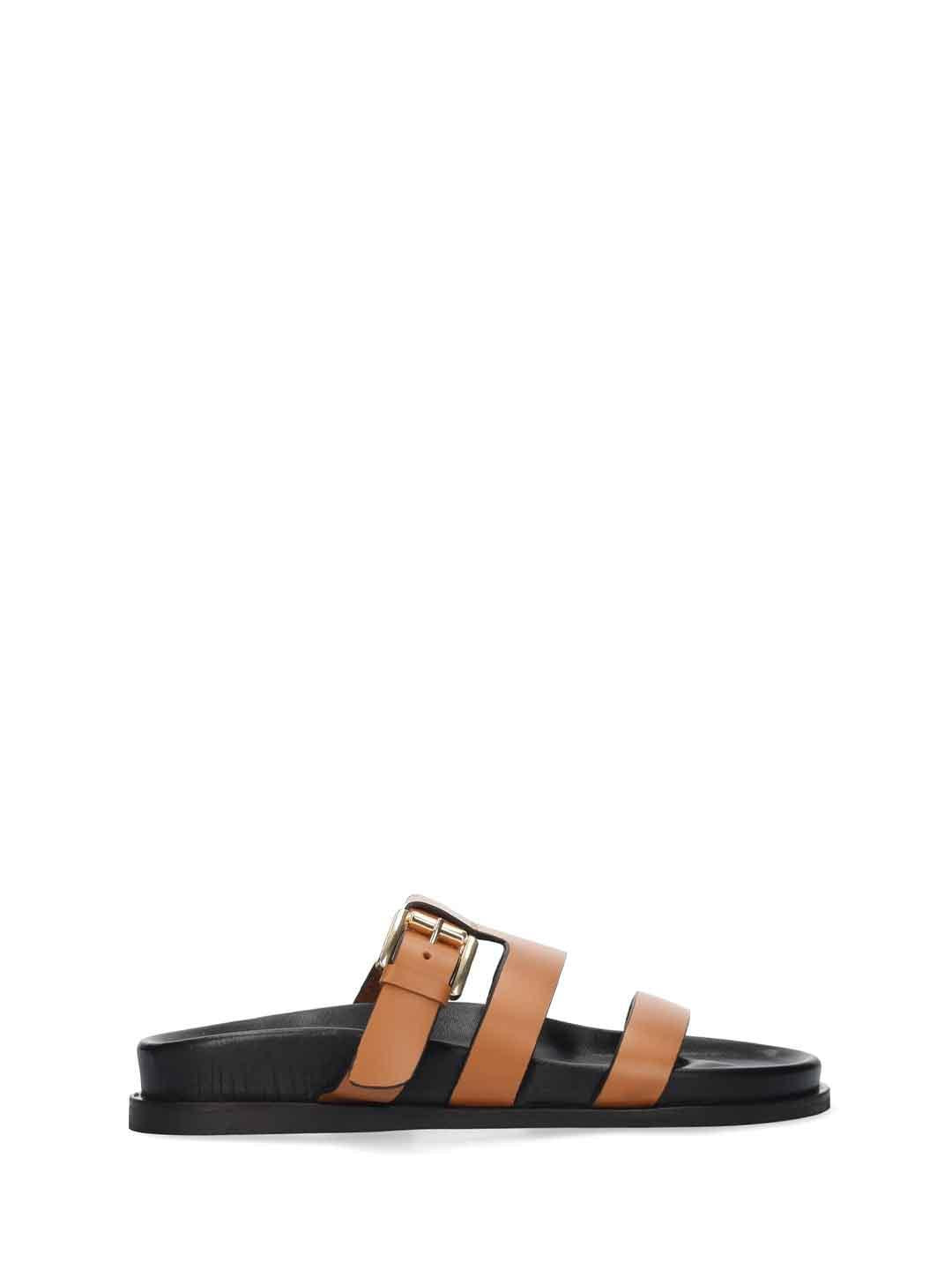 Bibi Lou Lisy Flat sandali cuoio