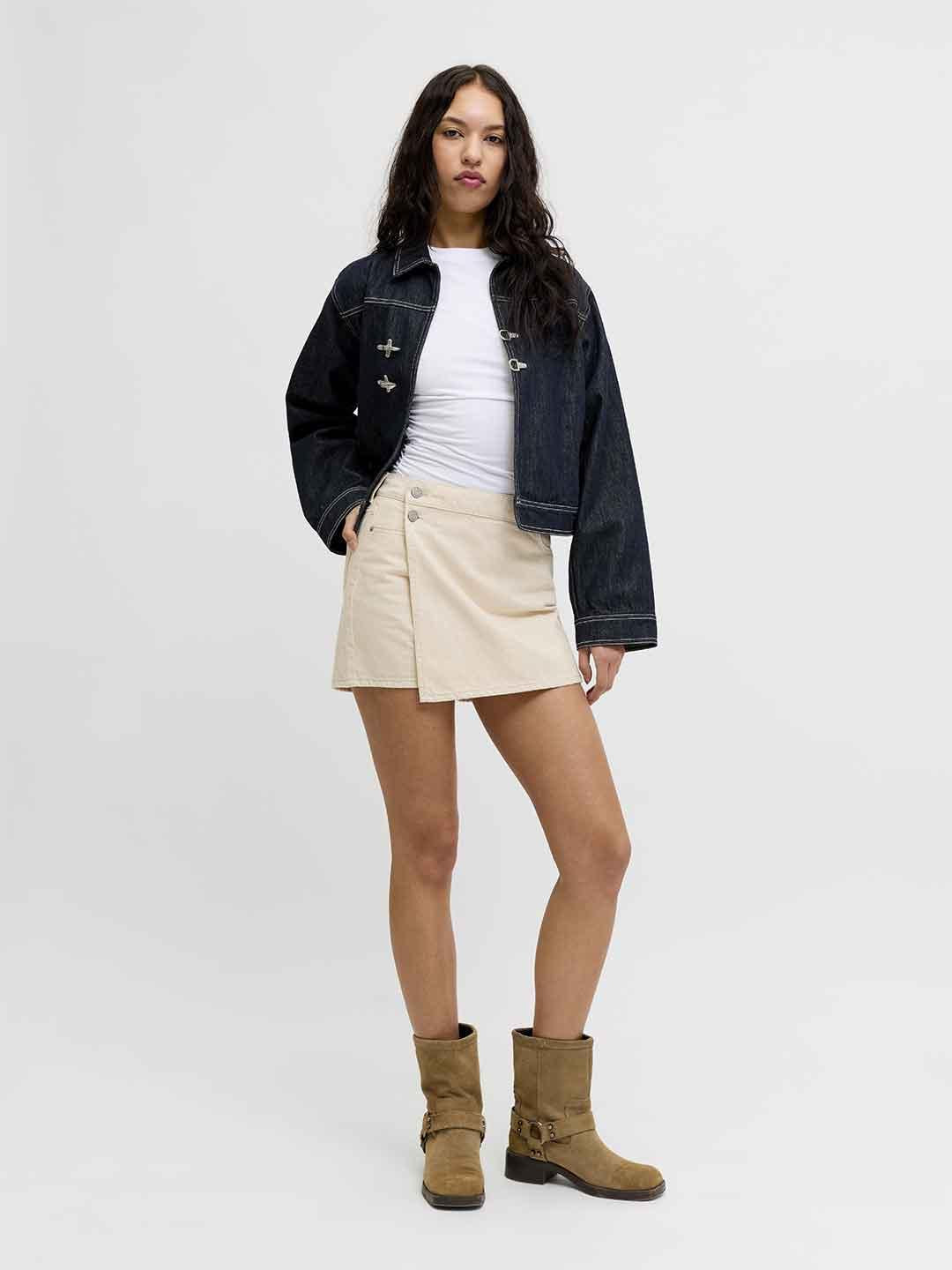 JJXX Greta shorts panna