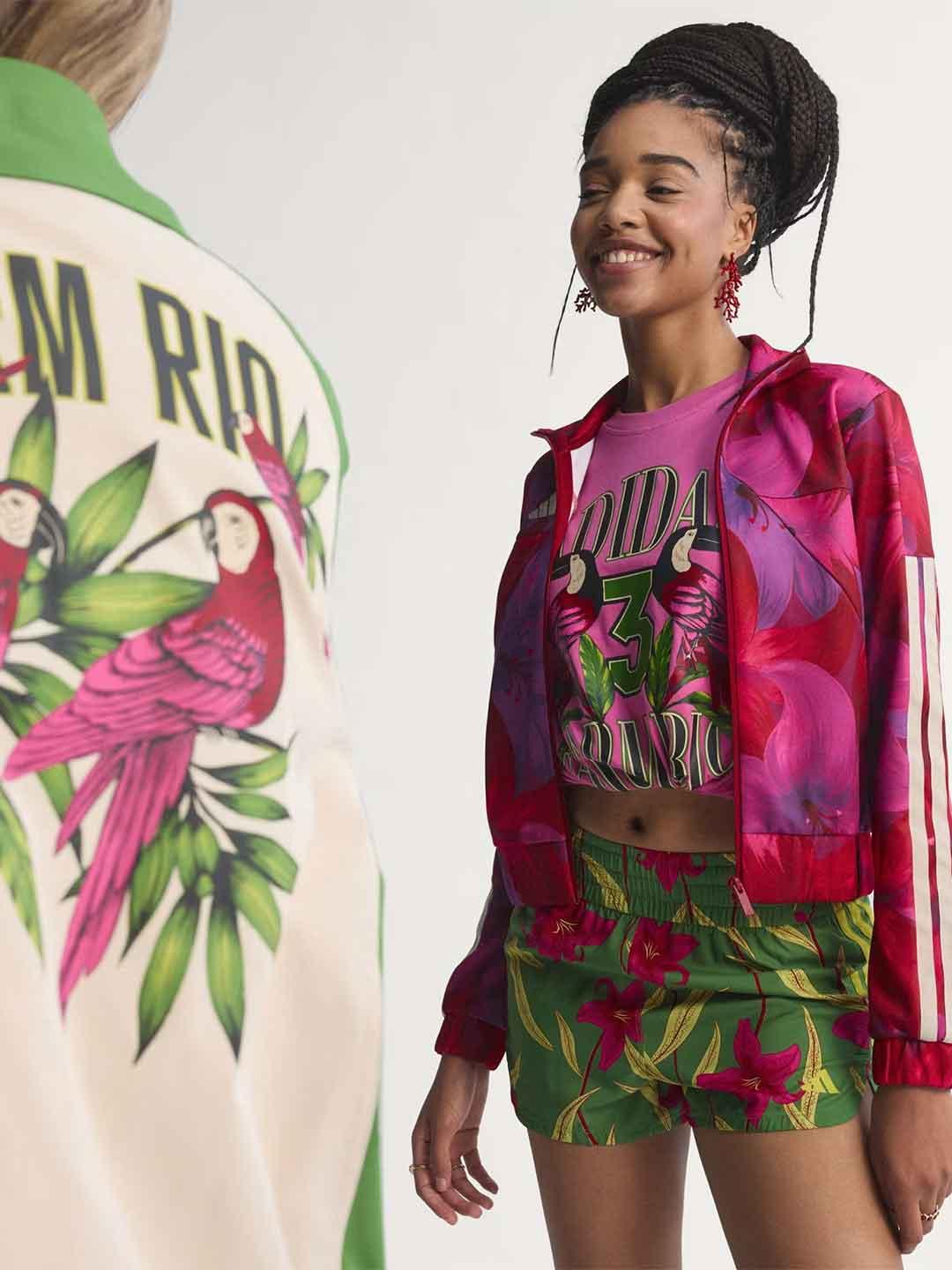 Adidas  X Farm Rio felpa a fantasia