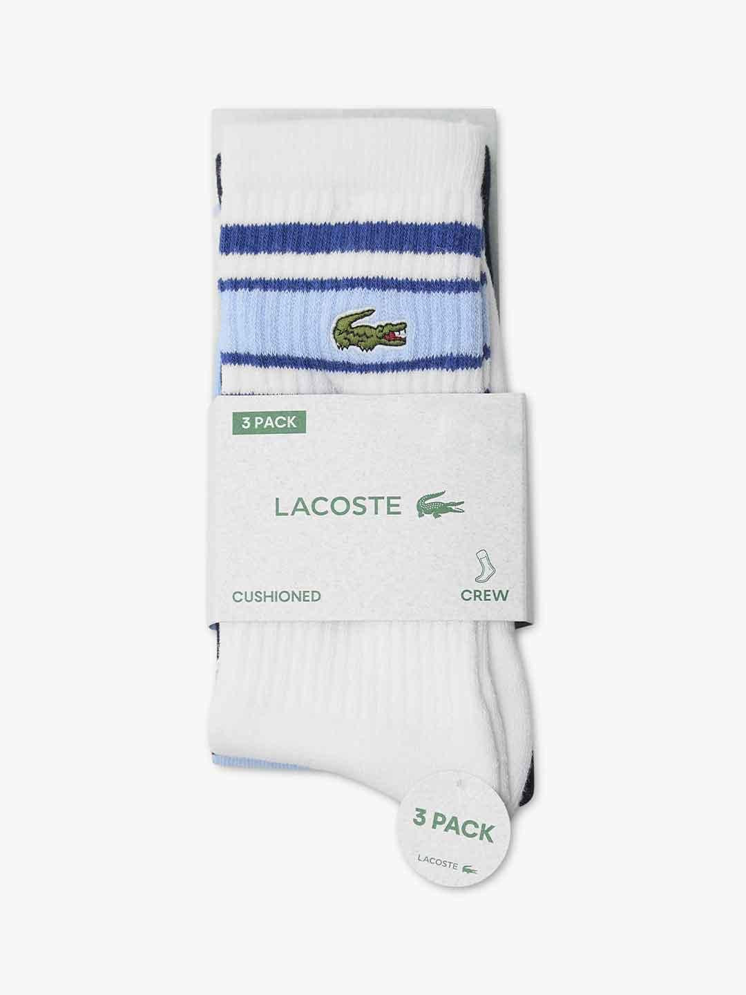 Lacoste calzini kids multicolor set da 3 paia