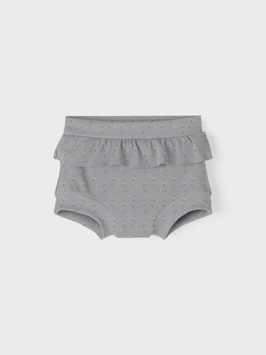 Lil'Atelier costume coulotte grigio neonati