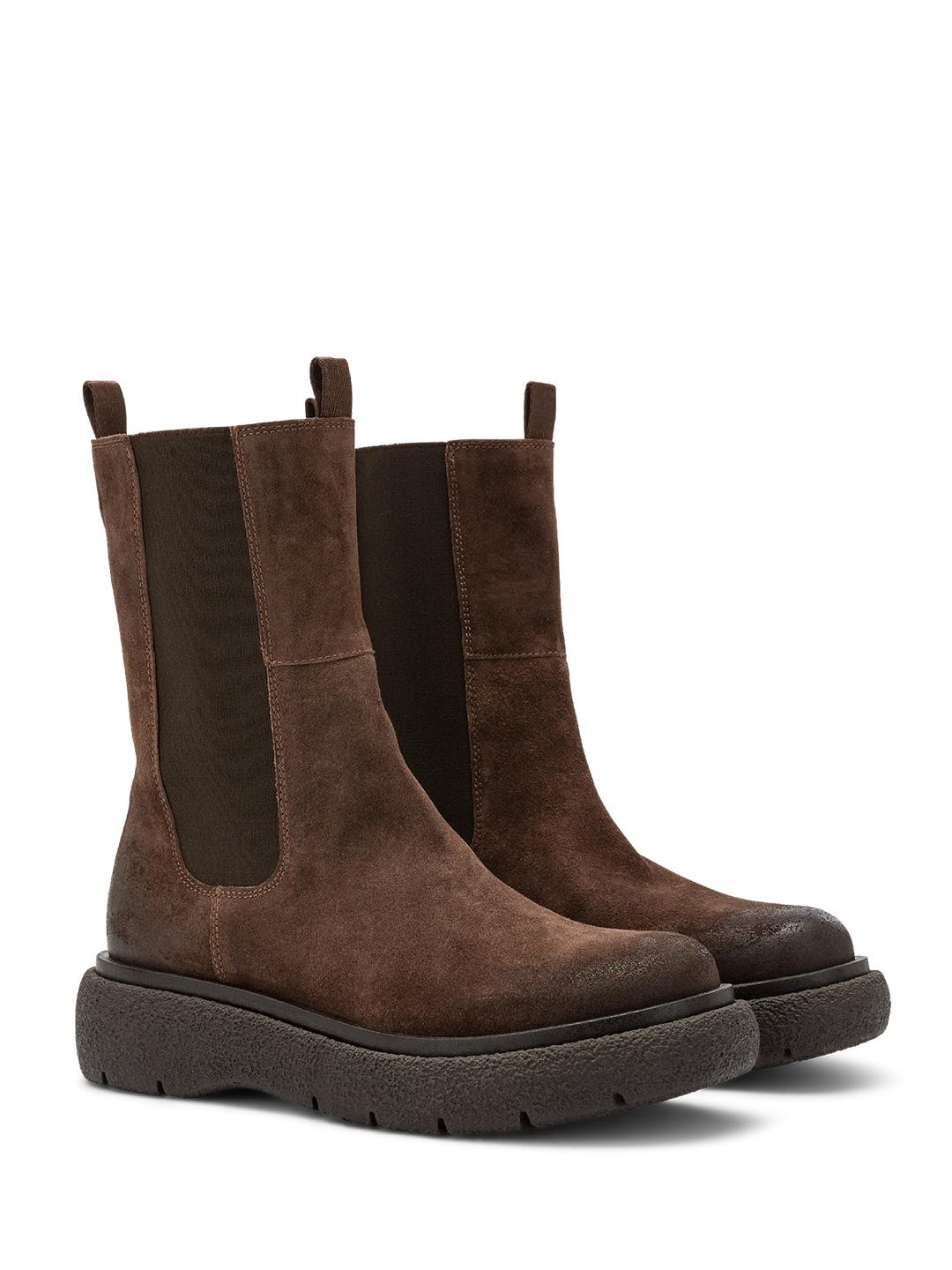 Carmens Beatles Sophie Beat anfibio marrone in crosta