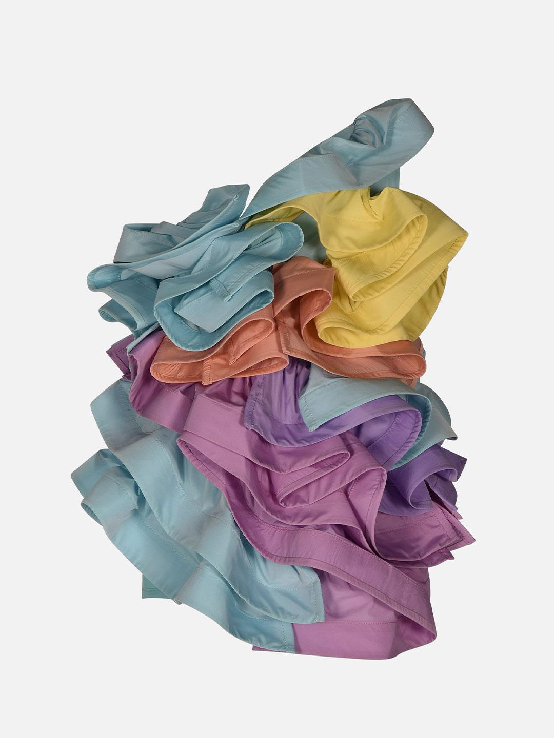 Fun & Fun abito kids multicolor con voilant