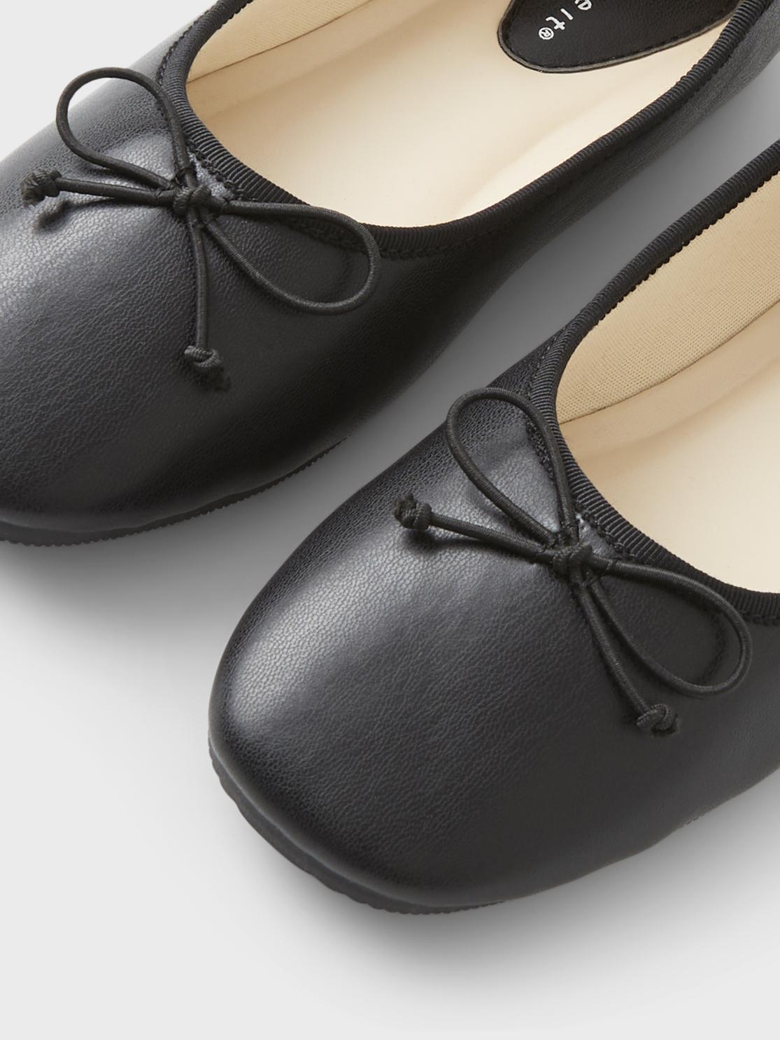 Name It ballerine kids nero con fiocco