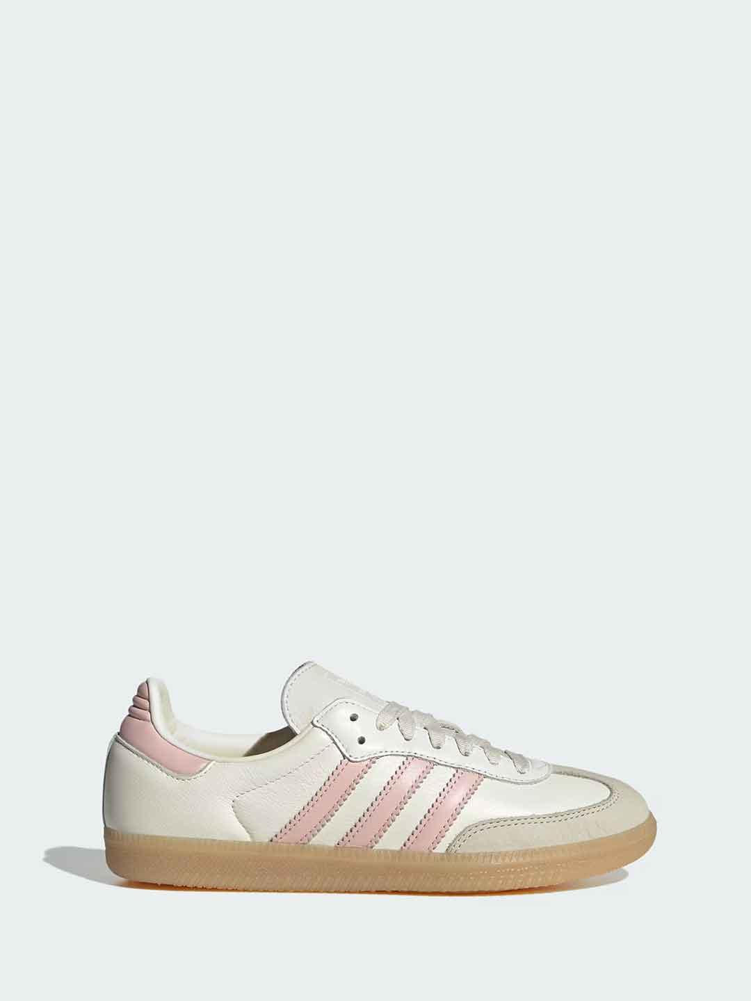 Adidas Samba OG sneakers panna e rosa