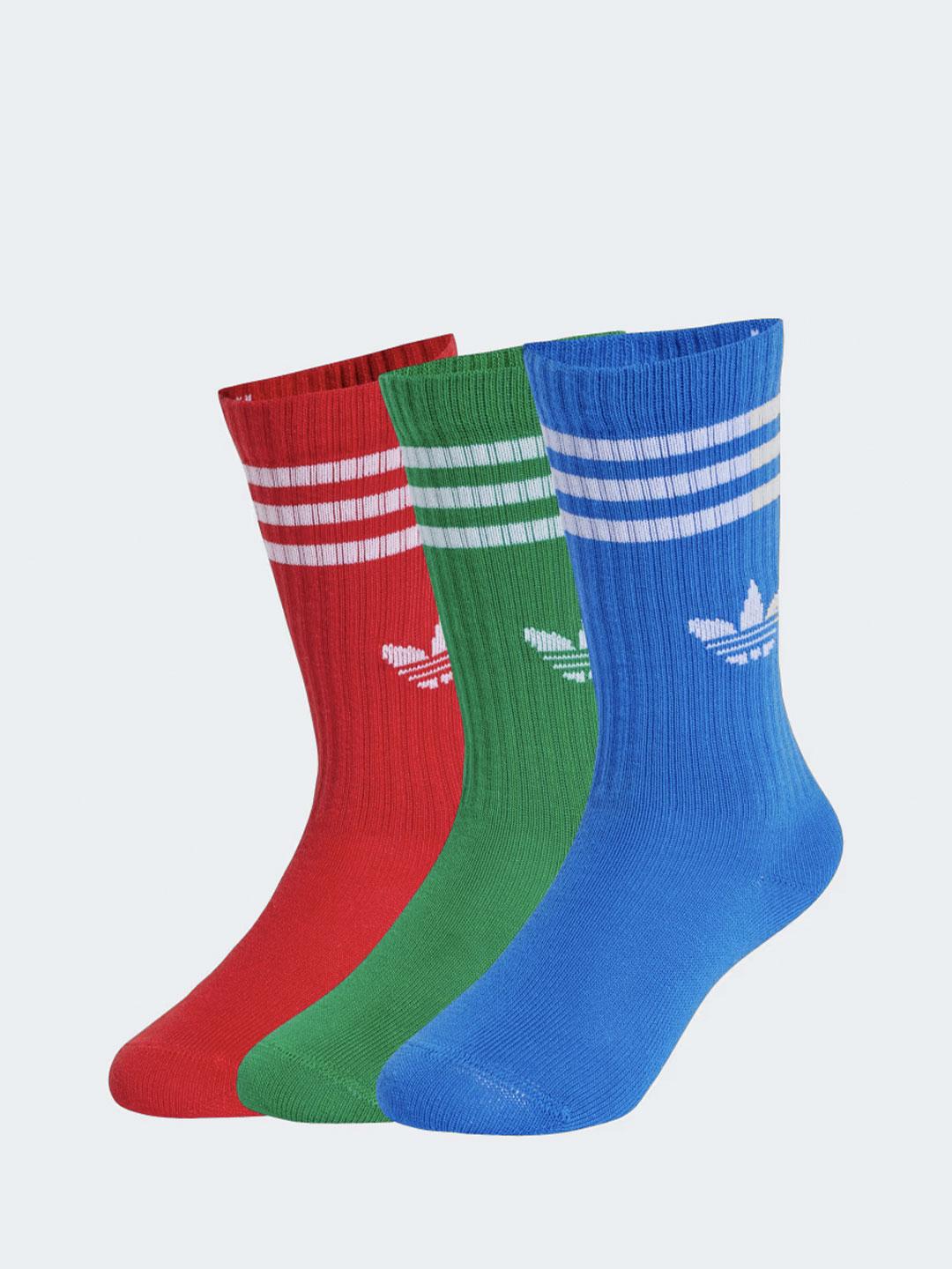 Adidas calzini kids multicolor set da 3 paia