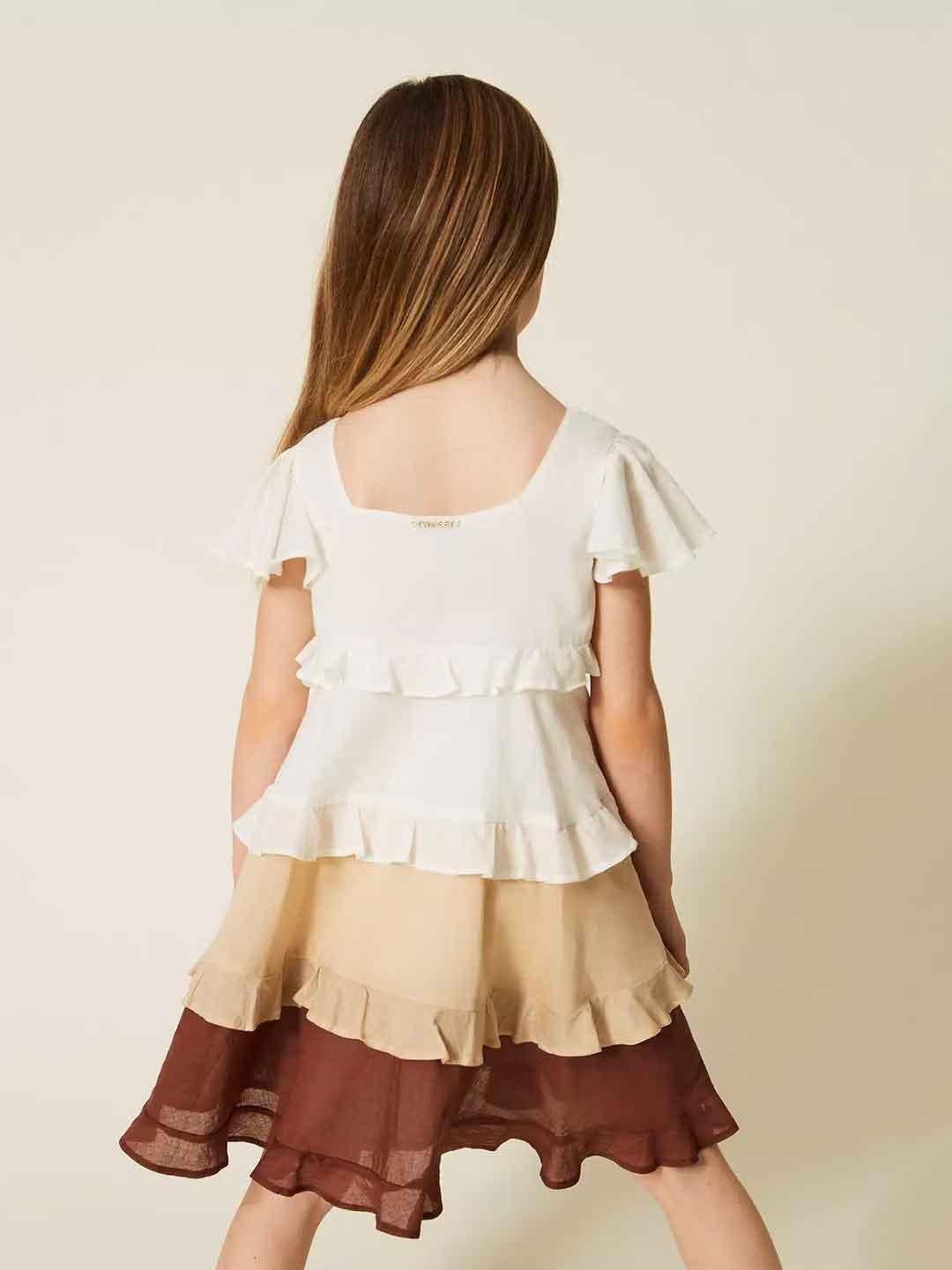 Twinset abito kids multicolor