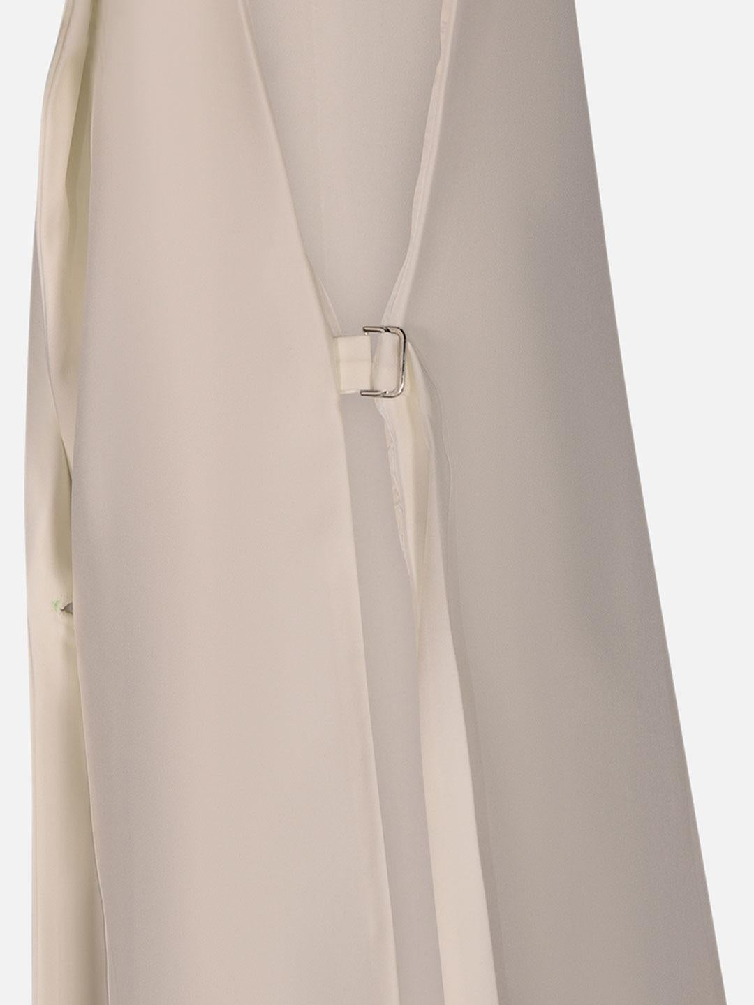 Marc Ellis gilet kids bianco lungo