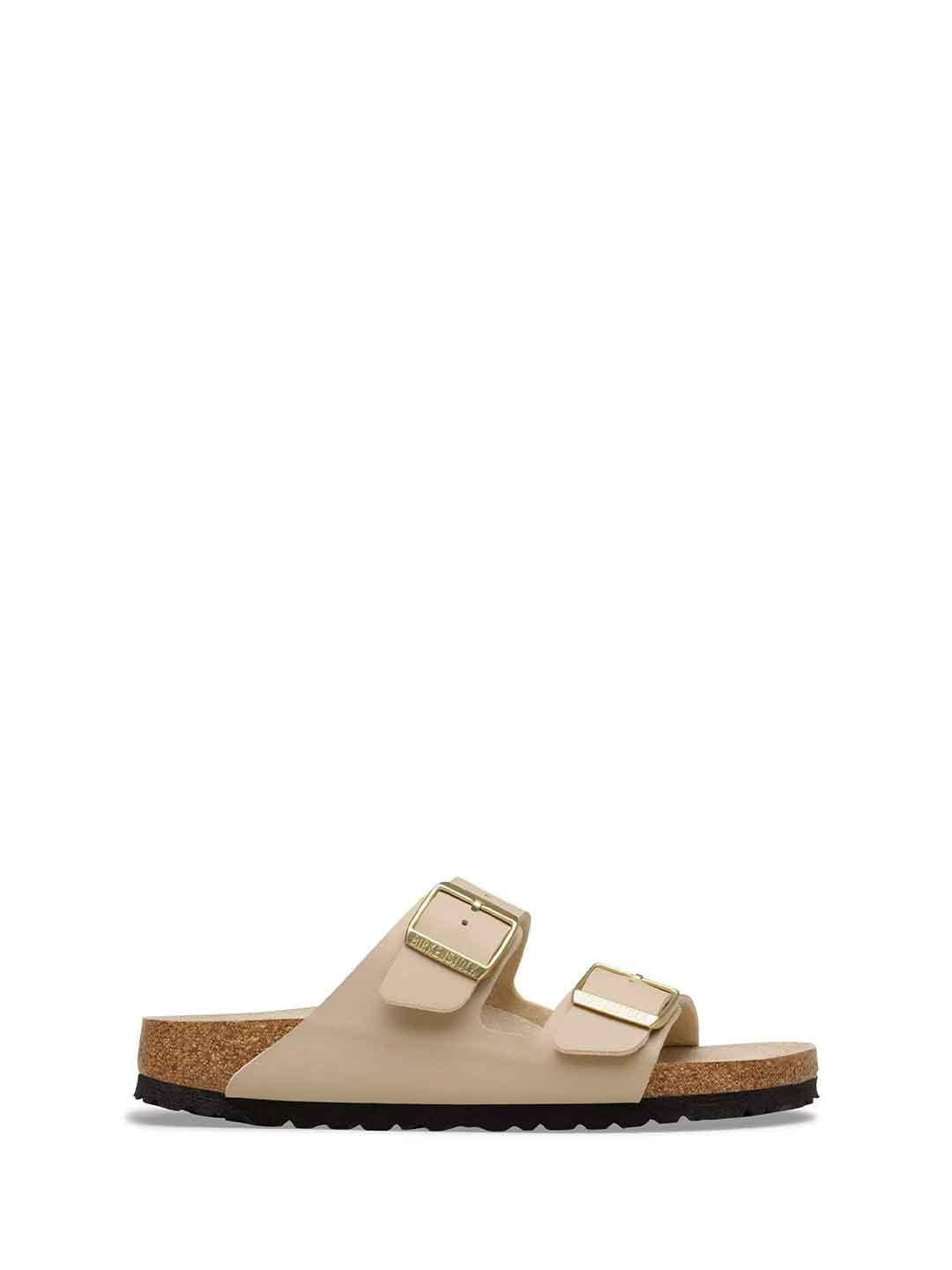 Birkenstock Arizona sandali beige fondo beige