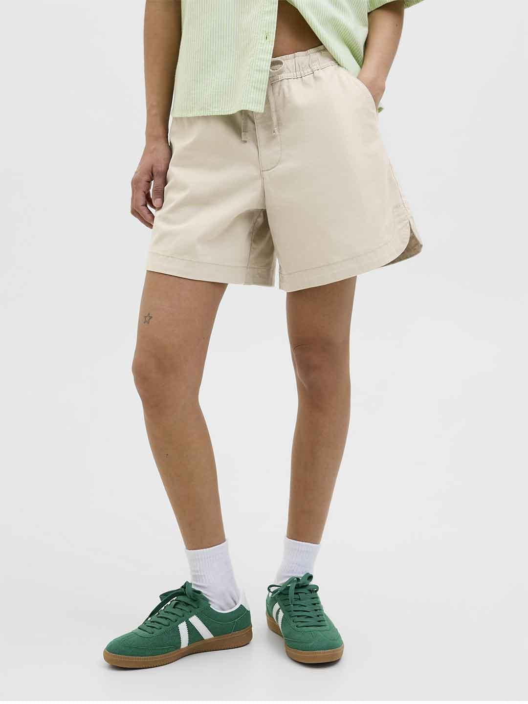JJXX Mollie shorts beige