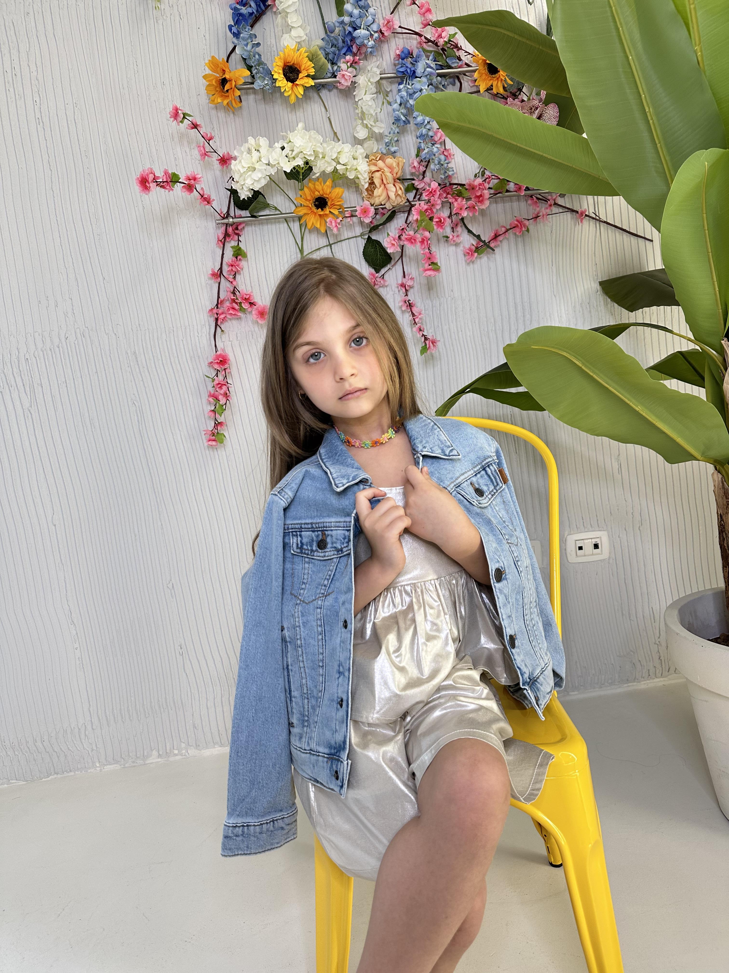 Vicolo top kids paltino lucido