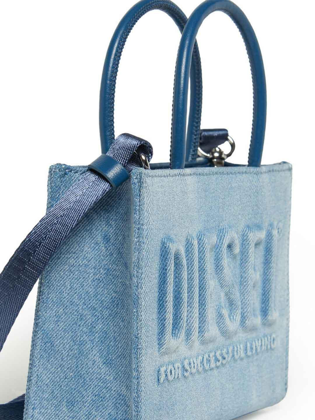 Diesel 3D borsa in jeans mini